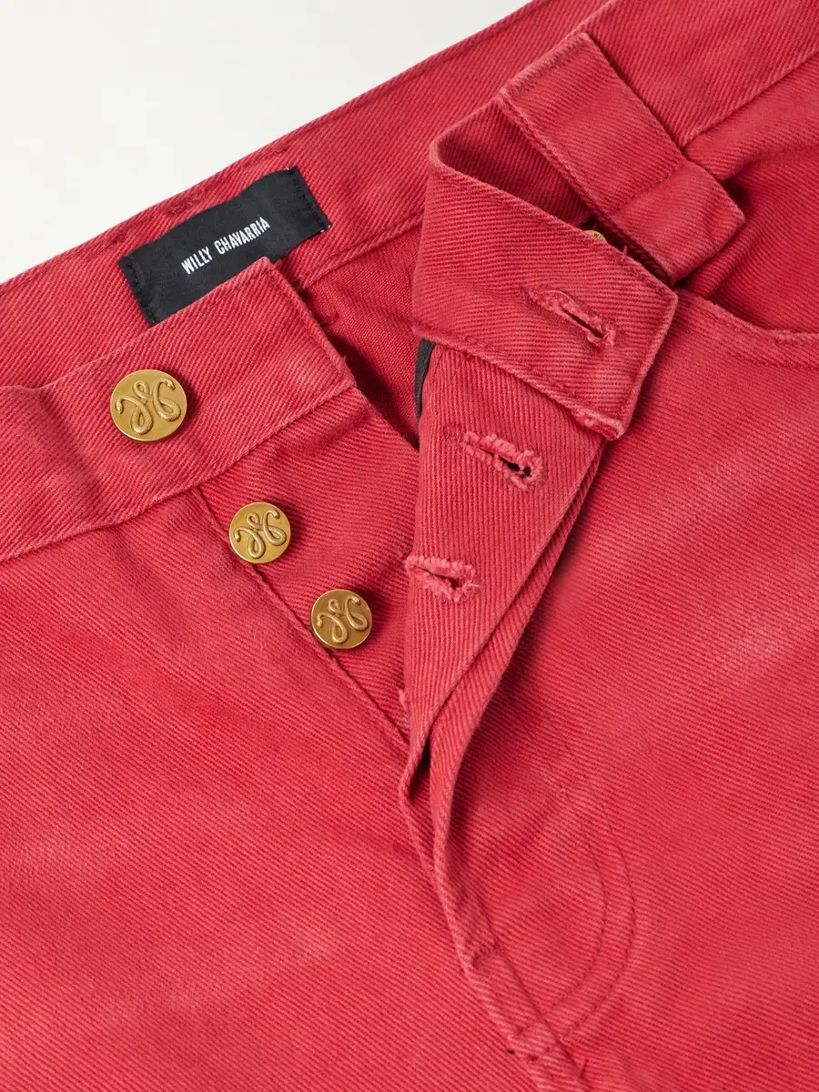 Willy Chavarria Chente Straight-Leg Jeans - Men | Thumbnail 6 Willy Chavarria Chente Straight-Leg Jeans - Men | Thumbnail 6