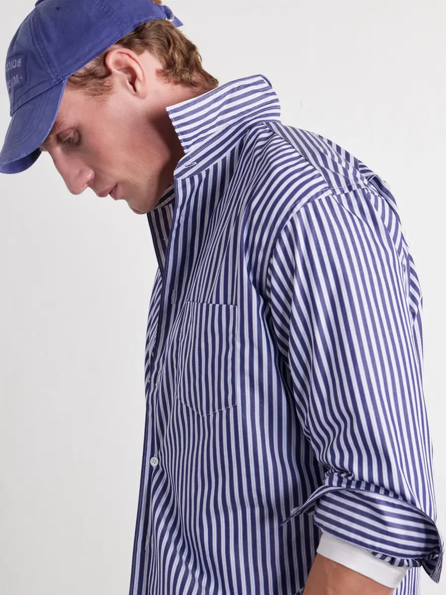 Acne Studios Logo-Printed Distressed Cotton-Twill Baseball Cap - Men | Thumbnail 2