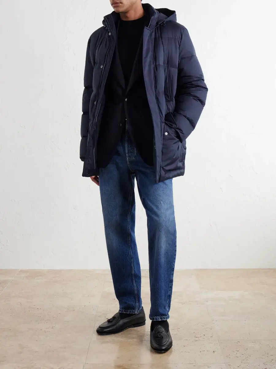 Canali Hooded Down Jacket - Men | Thumbnail 2 Canali Hooded Down Jacket - Men | Thumbnail 2