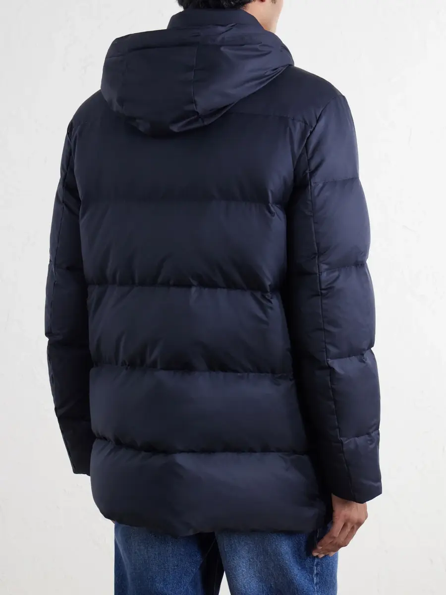 Canali Hooded Down Jacket - Men | Thumbnail 4 Canali Hooded Down Jacket - Men | Thumbnail 4
