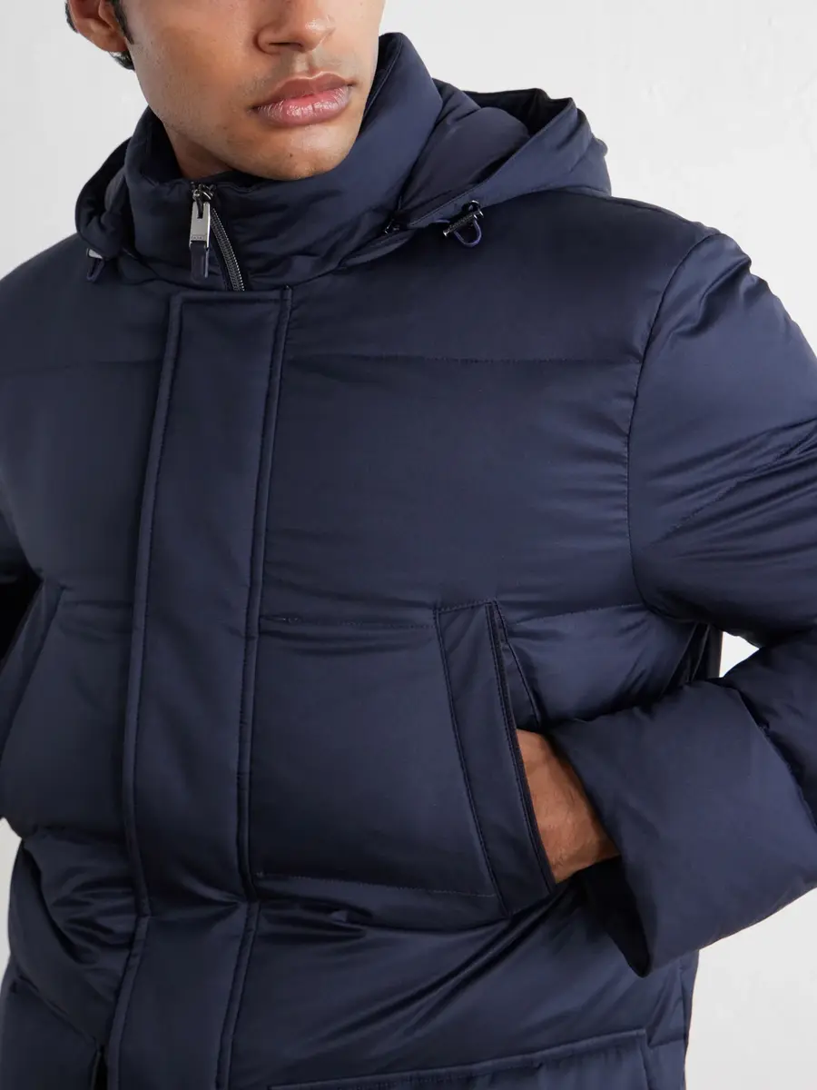 Canali Hooded Down Jacket - Men | Thumbnail 5 Canali Hooded Down Jacket - Men | Thumbnail 5