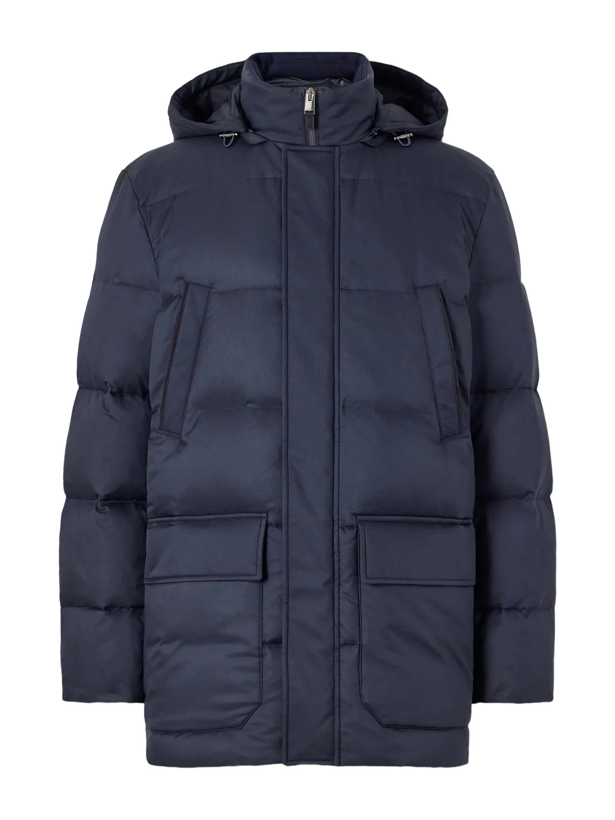 Hooded Down Jacket - Men Hooded Down Jacket - Men