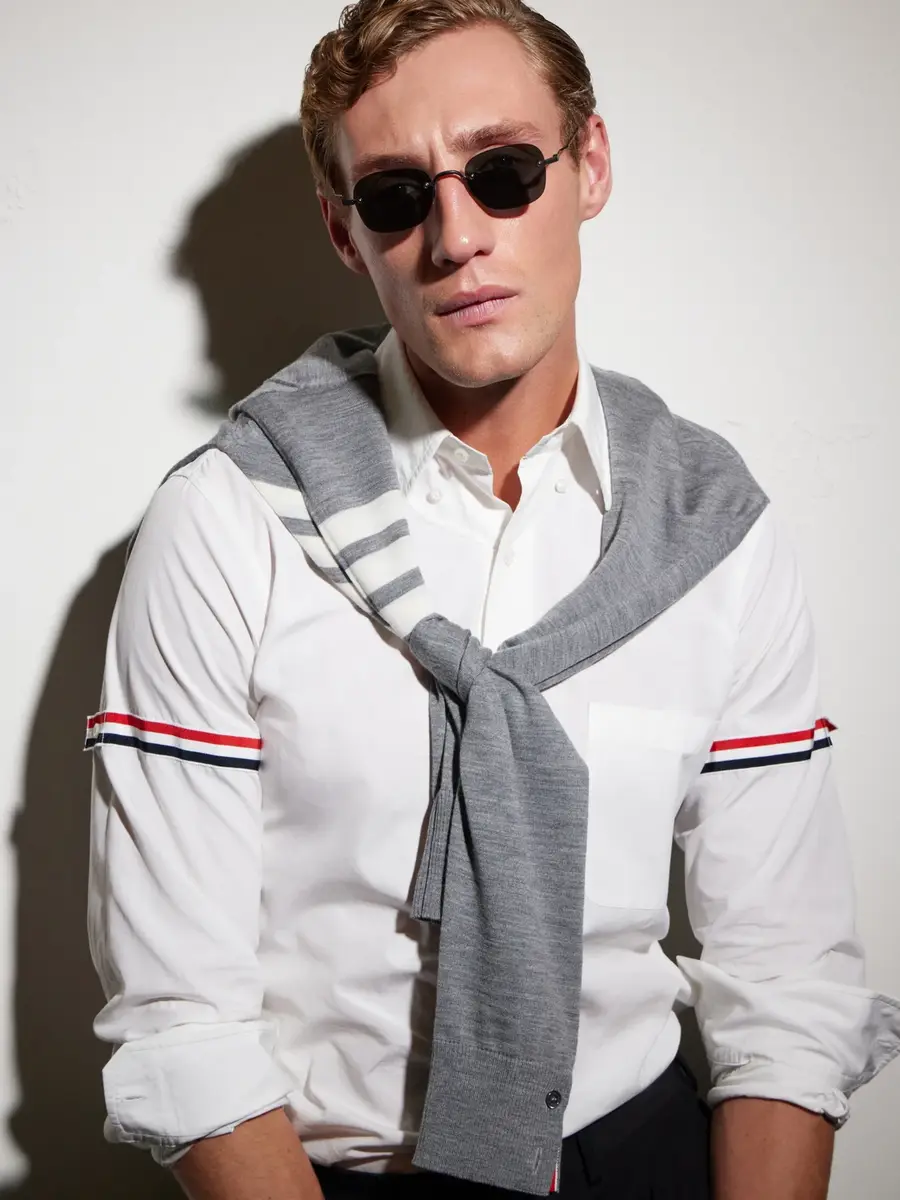 Thom Browne Square-Frame Titanium Sunglasses - Men | Thumbnail 2 Thom Browne Square-Frame Titanium Sunglasses - Men | Thumbnail 2
