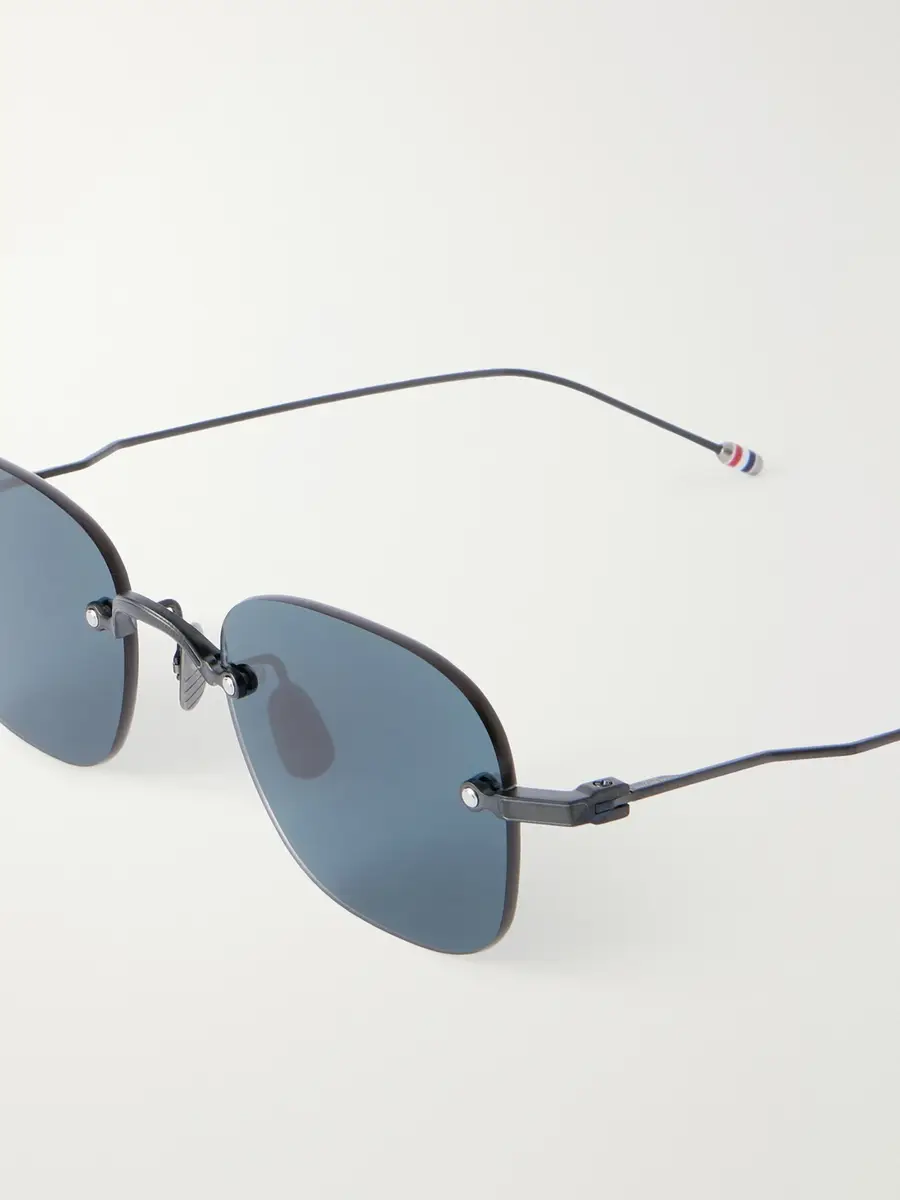 Thom Browne Square-Frame Titanium Sunglasses - Men | Thumbnail 3 Thom Browne Square-Frame Titanium Sunglasses - Men | Thumbnail 3