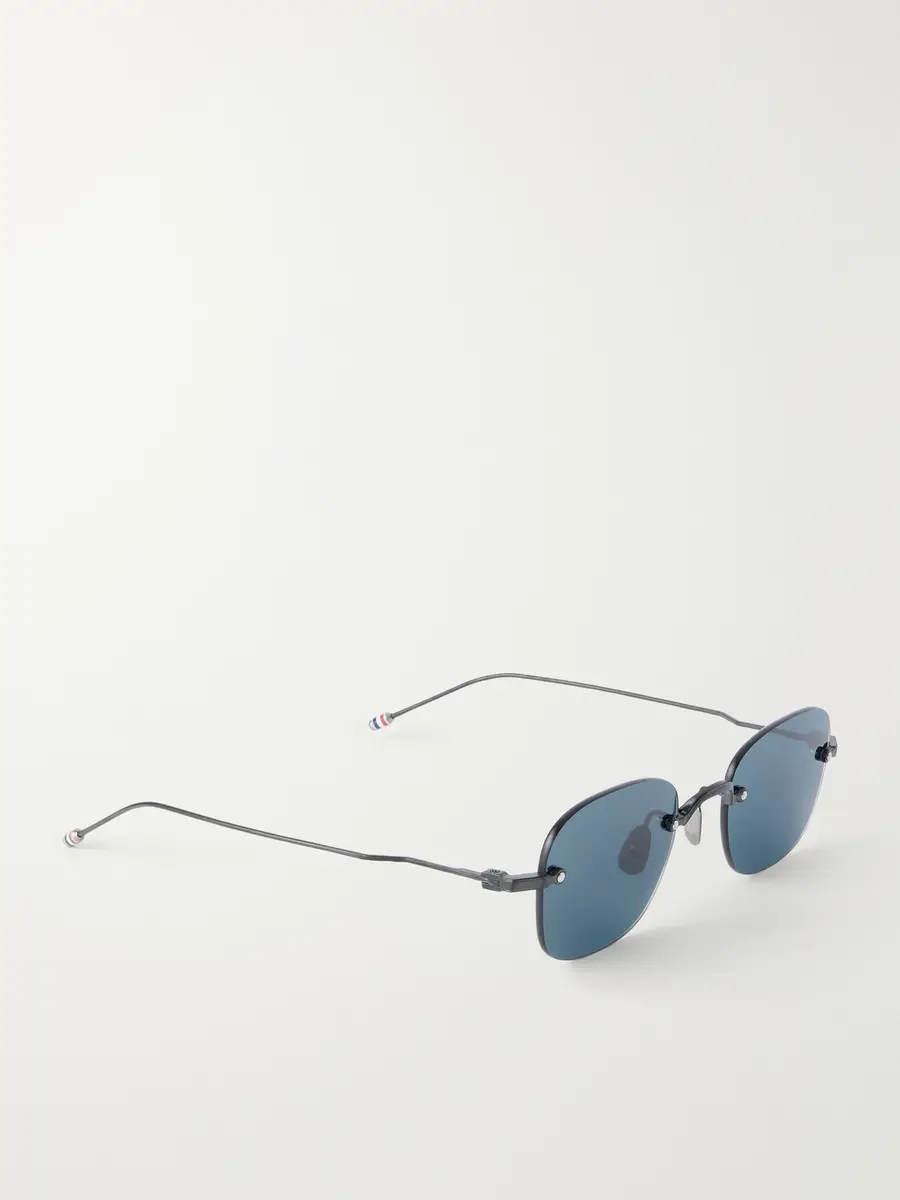 Thom Browne Square-Frame Titanium Sunglasses - Men | Thumbnail 4 Thom Browne Square-Frame Titanium Sunglasses - Men | Thumbnail 4