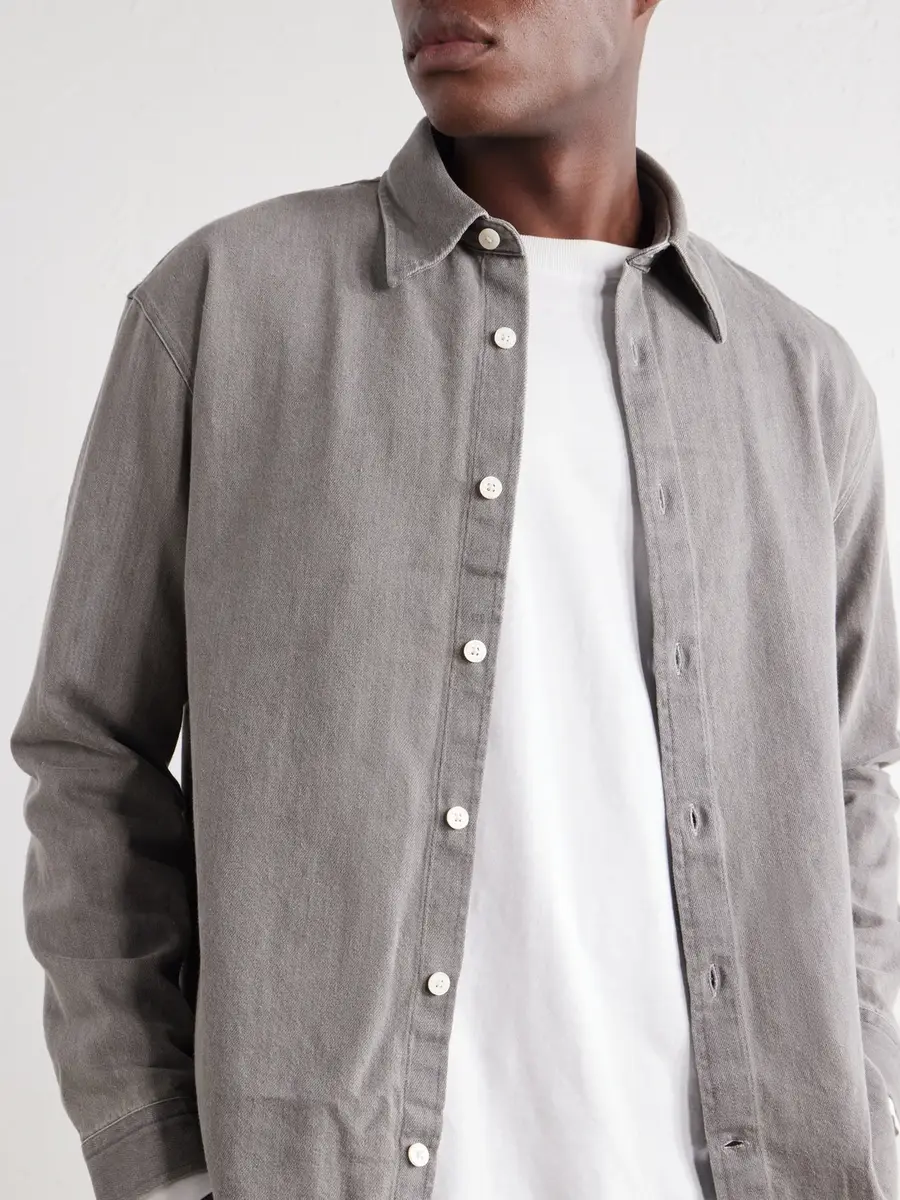 NN07 Casper 50033 Cotton-Twill Shirt - Men | Thumbnail 5