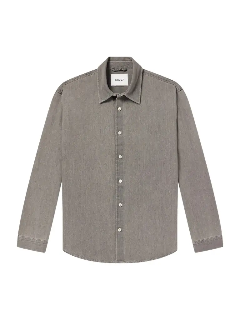 NN07 Casper 50033 Cotton-Twill Shirt - Men