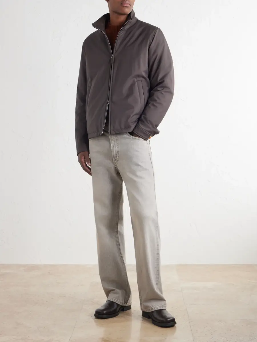 HERNO Padded Twill Bomber Jacket - Men | Thumbnail 2 HERNO Padded Twill Bomber Jacket - Men | Thumbnail 2