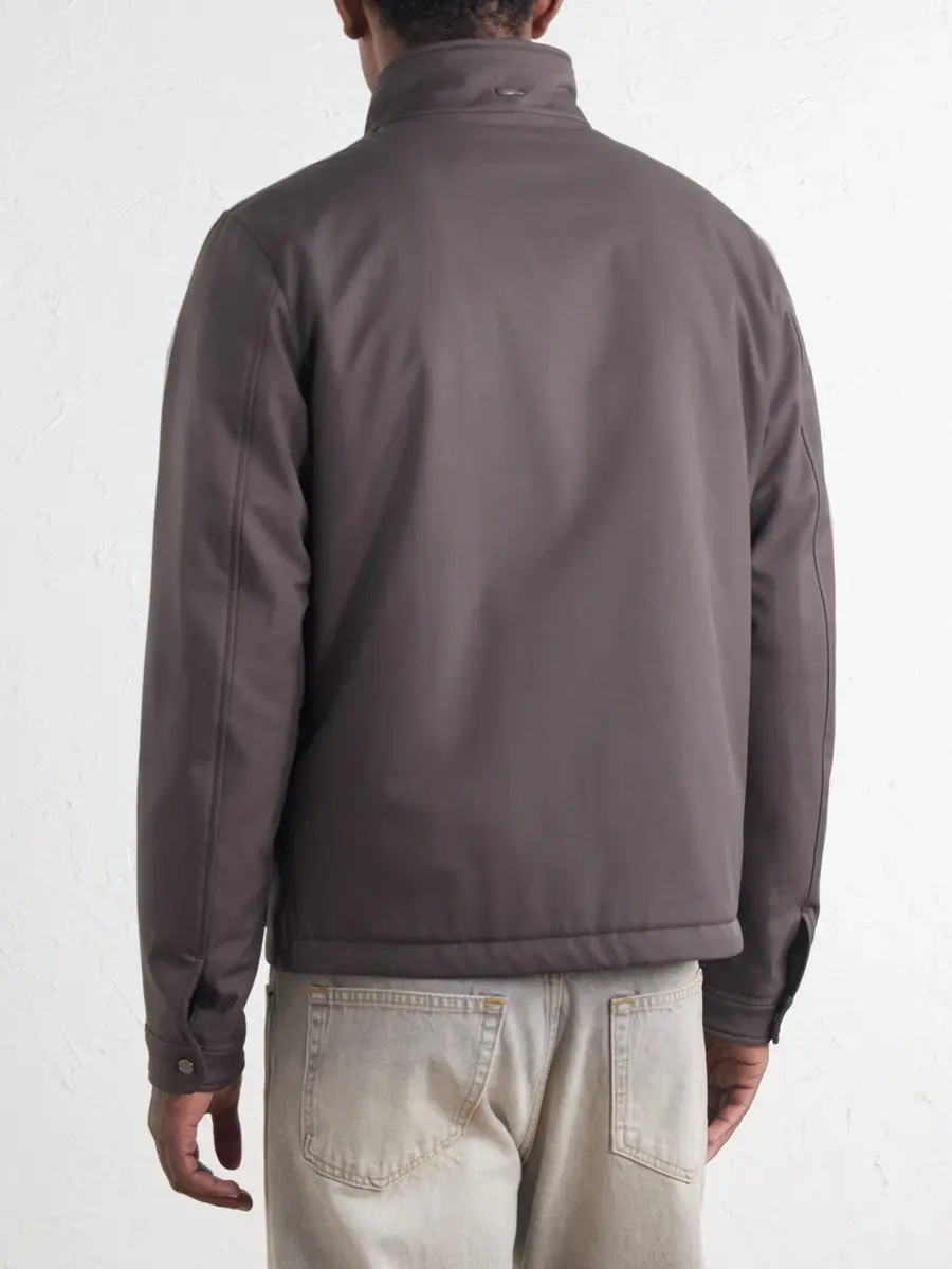 HERNO Padded Twill Bomber Jacket - Men | Thumbnail 4 HERNO Padded Twill Bomber Jacket - Men | Thumbnail 4