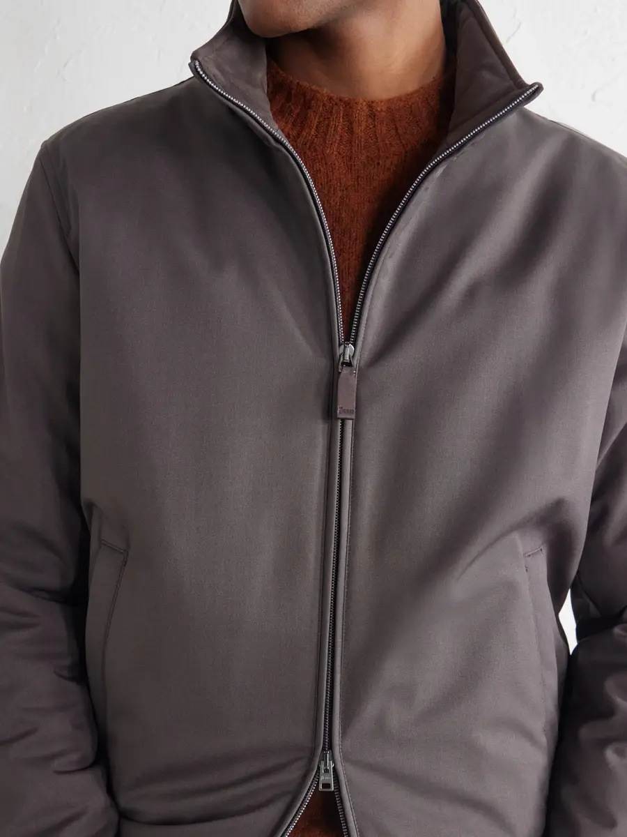 HERNO Padded Twill Bomber Jacket - Men | Thumbnail 5 HERNO Padded Twill Bomber Jacket - Men | Thumbnail 5
