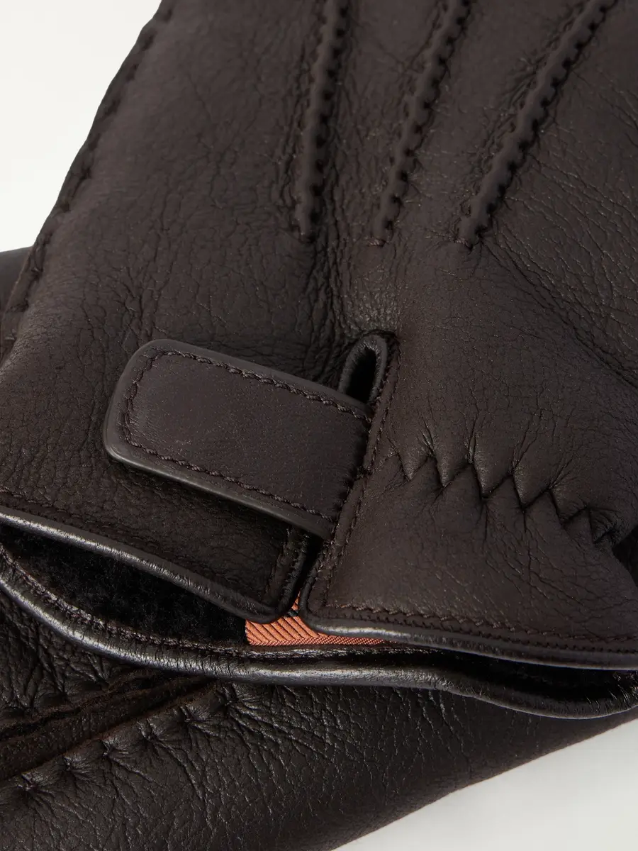 Zegna Full-Grain Leather Gloves - Men | Thumbnail 2 Zegna Full-Grain Leather Gloves - Men | Thumbnail 2
