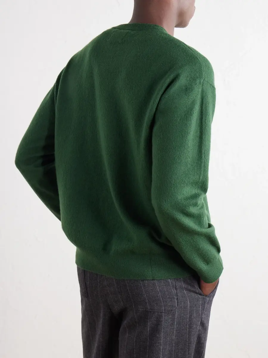 NN07 Jasper 60062 Felted Wool Sweater - Men | Thumbnail 4 NN07 Jasper 60062 Felted Wool Sweater - Men | Thumbnail 4