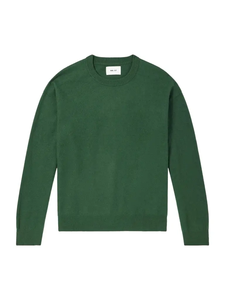NN07 Jasper 60062 Felted Wool Sweater - Men