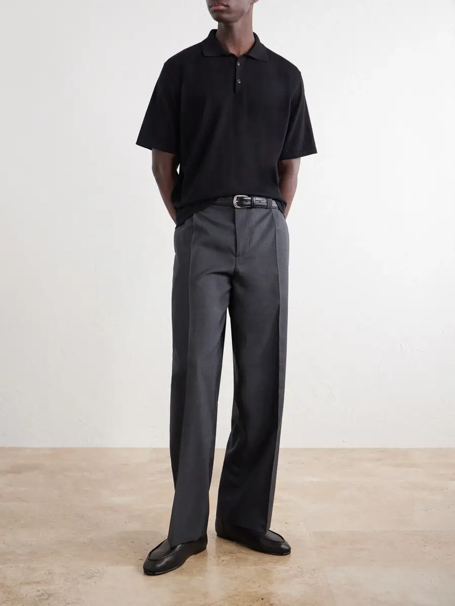 Ghiaia Cashmere Cotton Polo Shirt - Men | Thumbnail 2