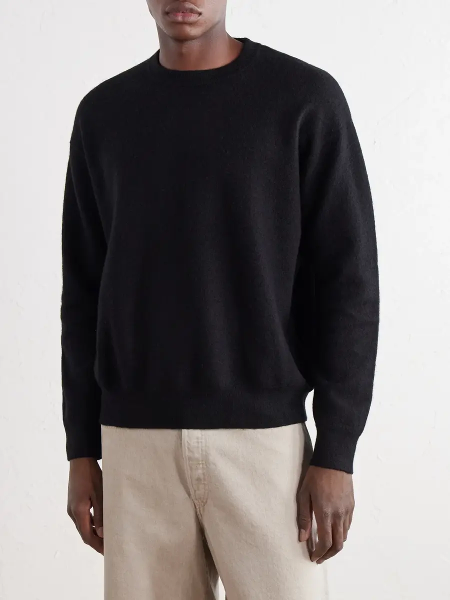 NN07 Jasper 60062 Felted Wool Sweater - Men | Thumbnail 3 NN07 Jasper 60062 Felted Wool Sweater - Men | Thumbnail 3