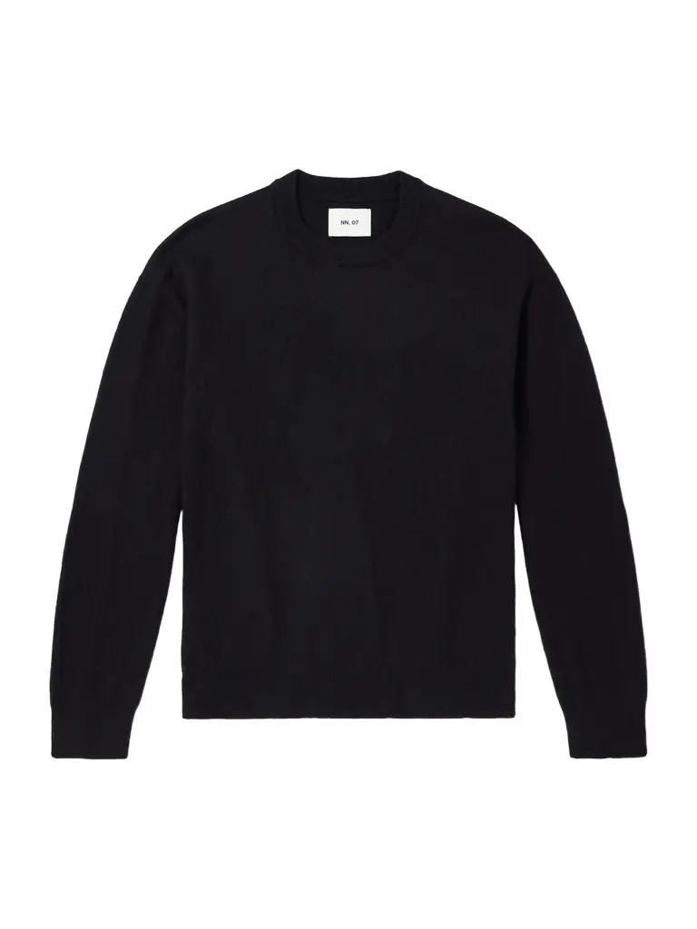 NN07 Jasper 60062 Felted Wool Sweater - Men