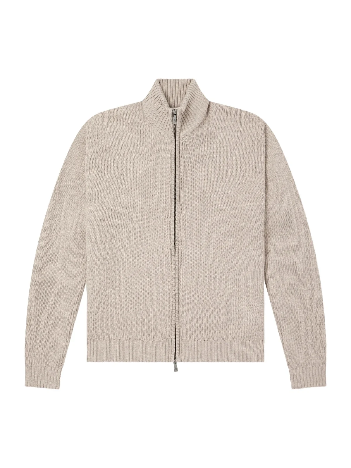 Frescobol Carioca Minas Merino Wool Zip-Through Sweater - Men