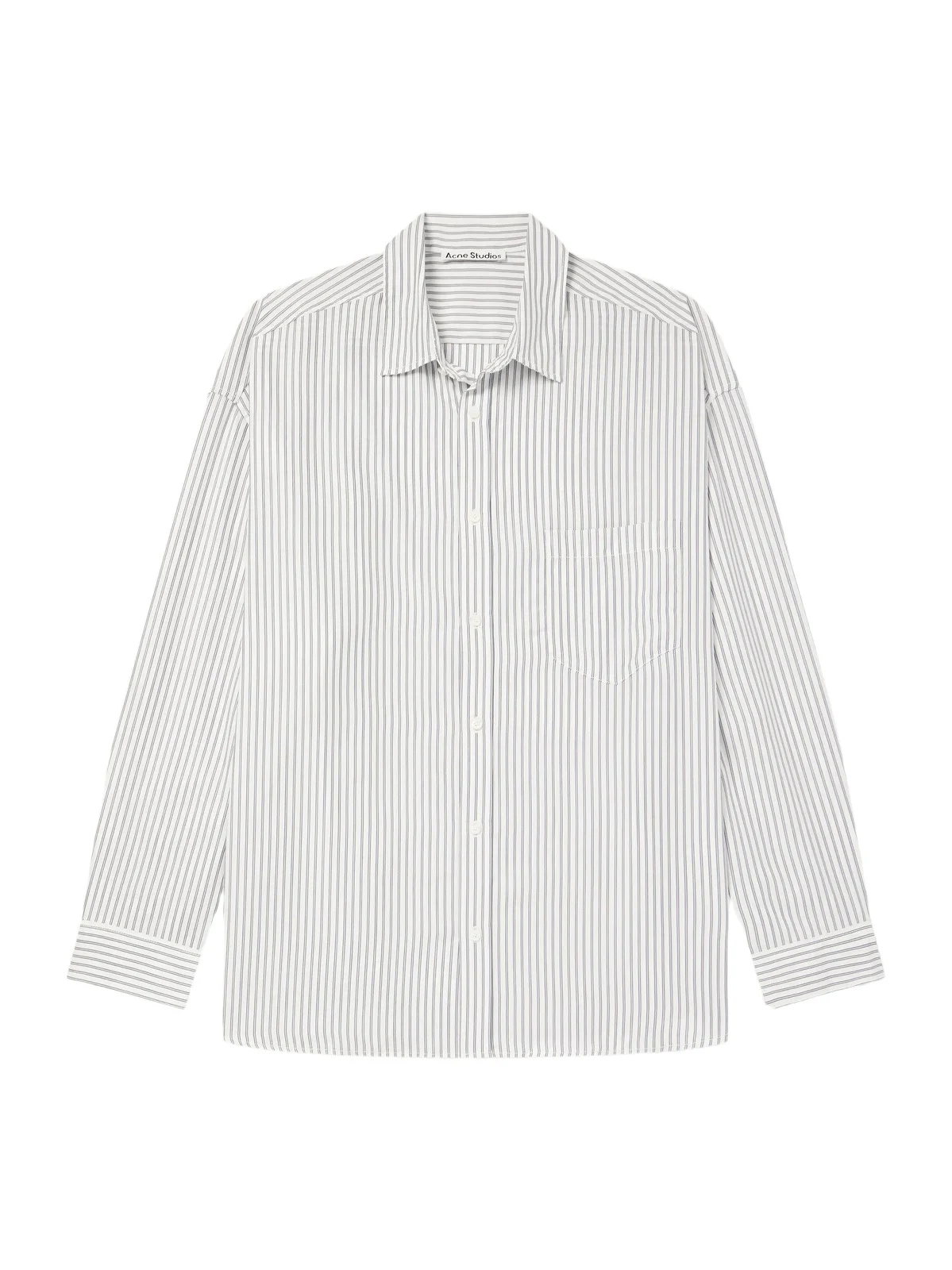 Acne Studios Pinstriped TENCEL™ Lyocell-Poplin Shirt - Men