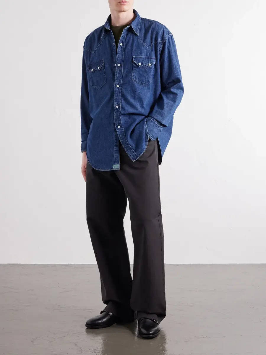 OrSlow Western Denim Shirt - Men | Thumbnail 2