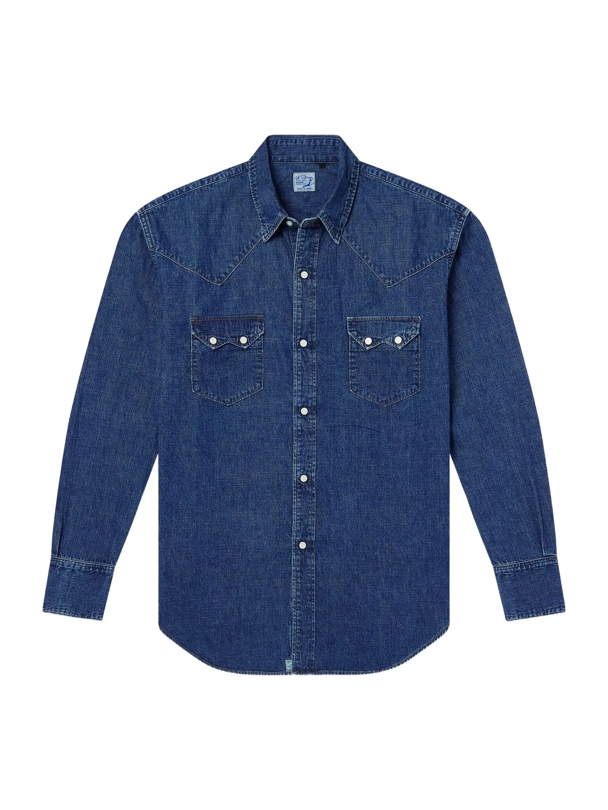 Western Denim Shirt - Men Western Denim Shirt - Men