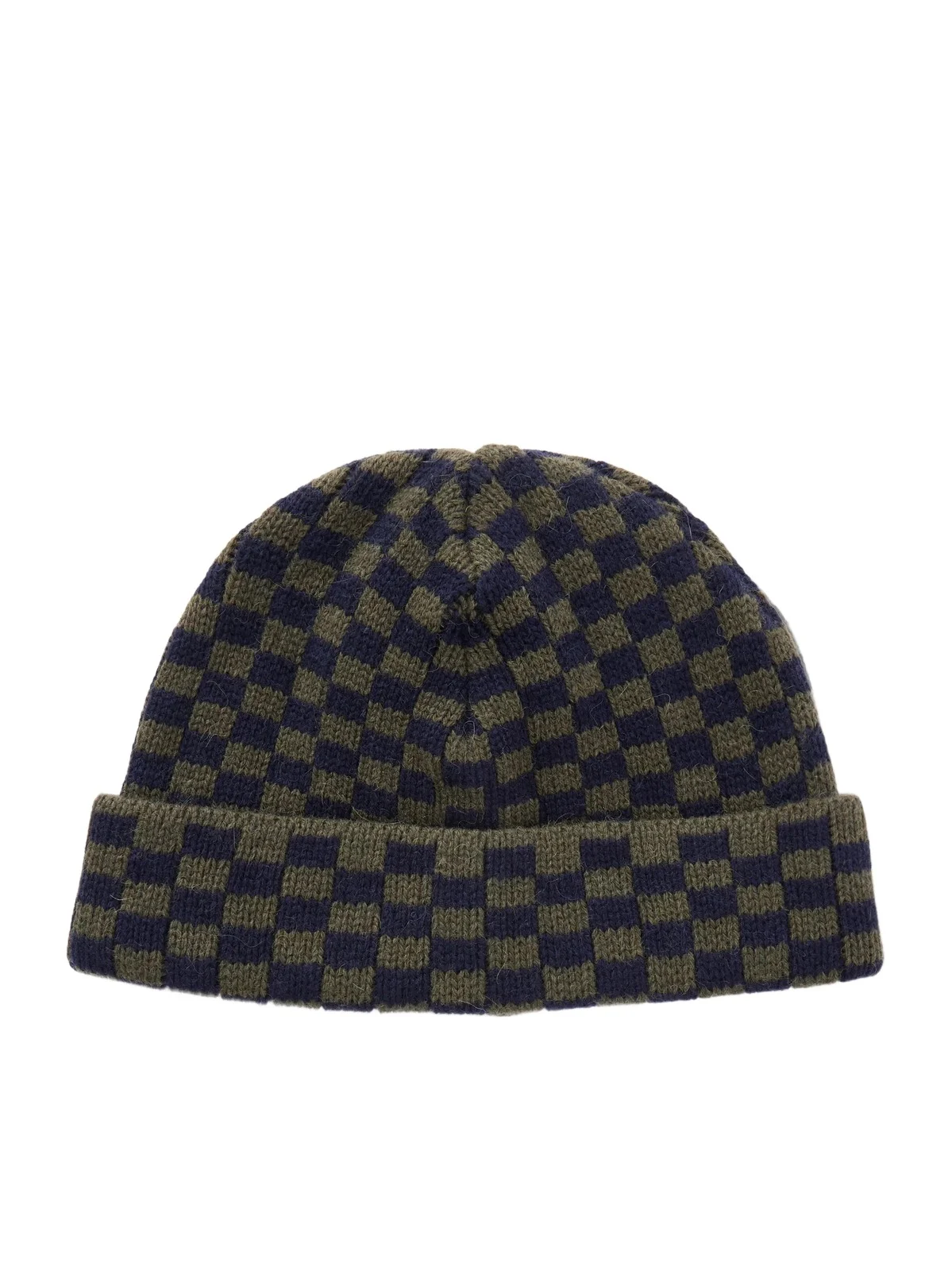 A Kind Of Guise Ajedrez Checkerboard Alpaca and Merino Wool-Blend Beanie - Men
