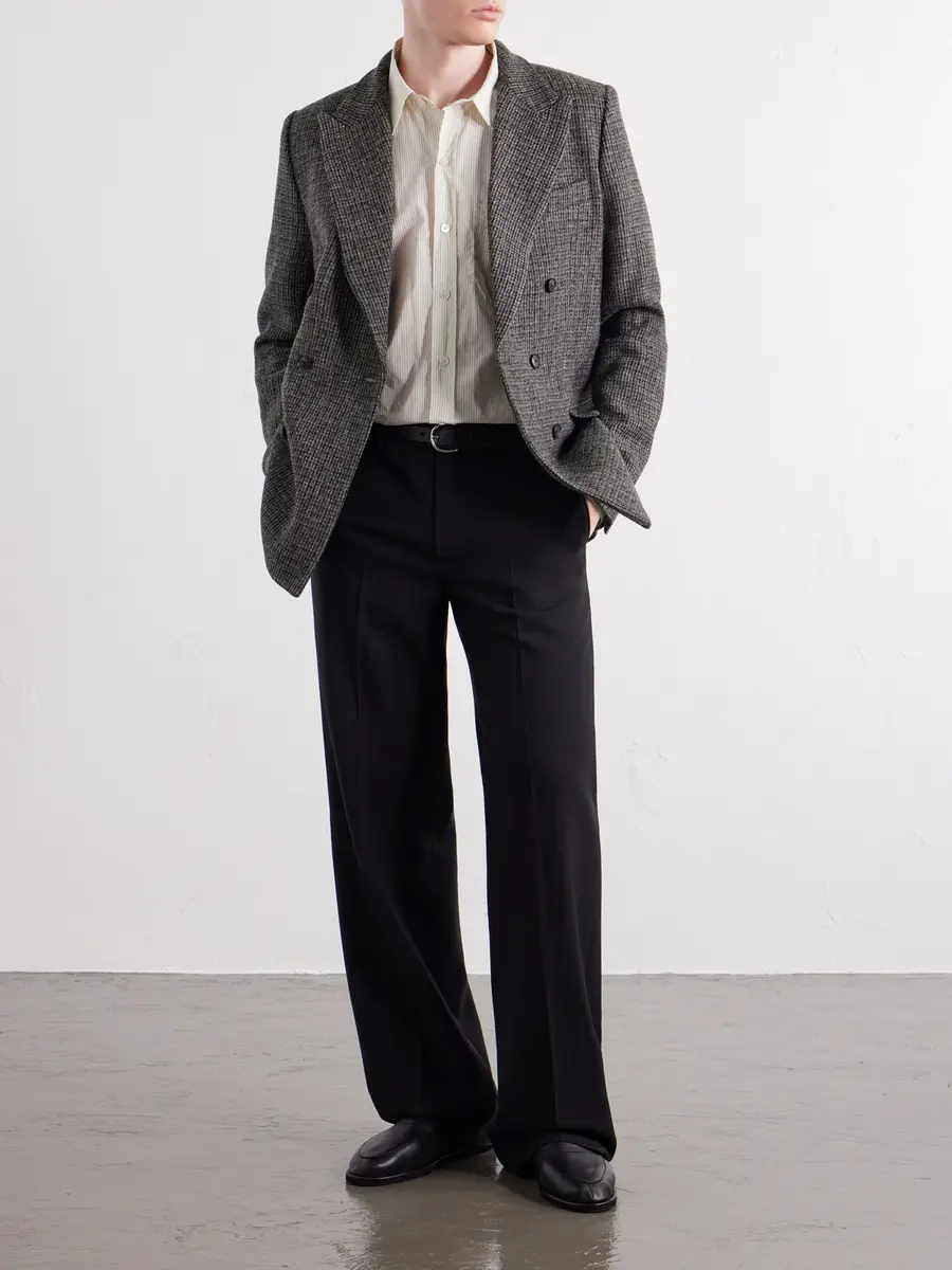 A Kind Of Guise Double-Breasted Virgin Wool-Tweed Blazer - Men | Thumbnail 2 A Kind Of Guise Double-Breasted Virgin Wool-Tweed Blazer - Men | Thumbnail 2