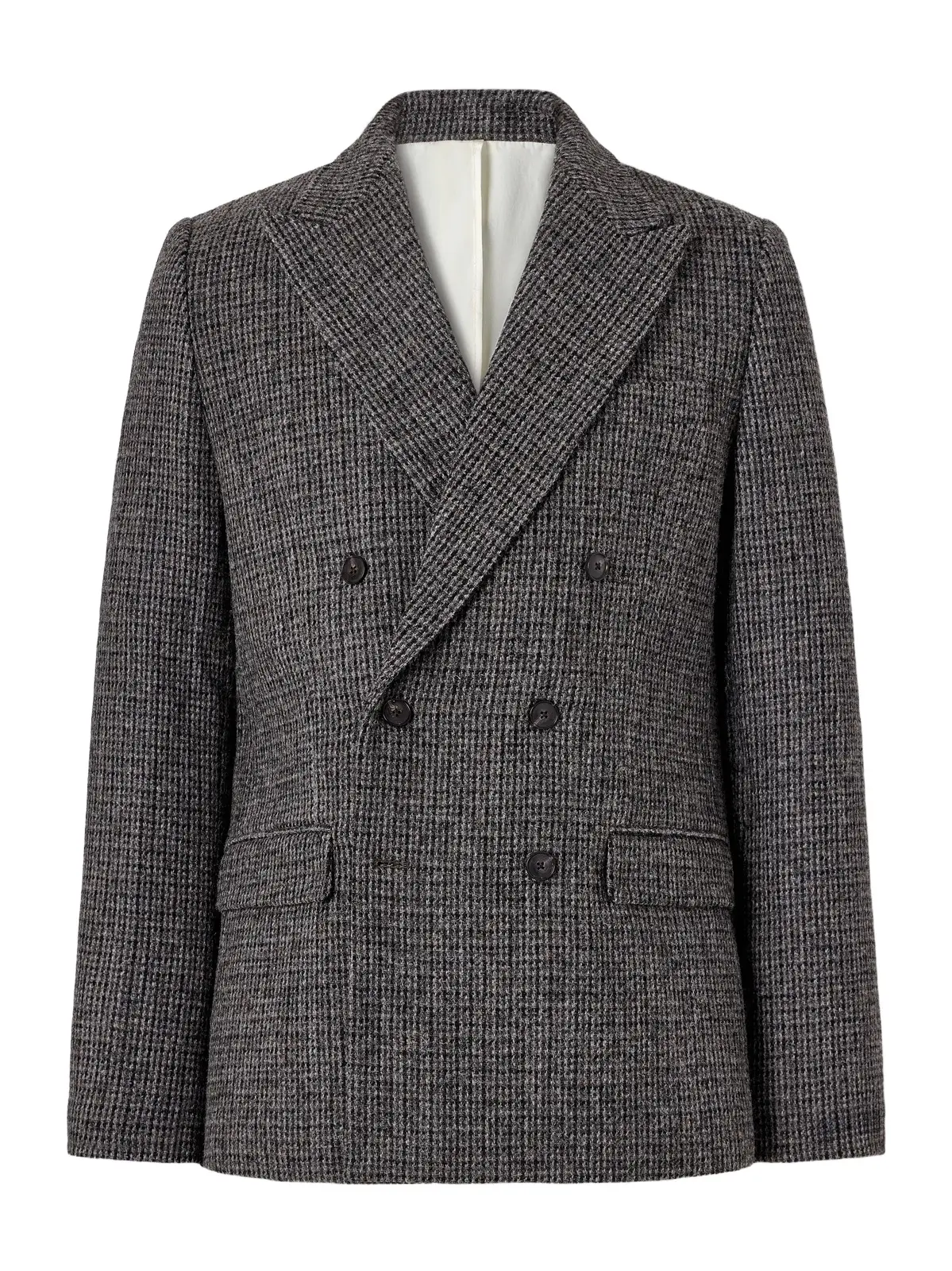 A Kind Of Guise Double-Breasted Virgin Wool-Tweed Blazer - Men