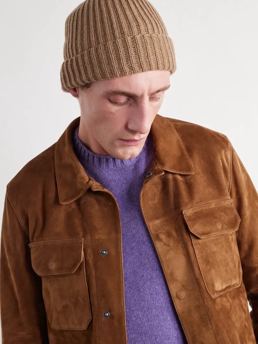 PIACENZA 1733 Ribbed Cashmere Beanie - Men | Thumbnail 3 PIACENZA 1733 Ribbed Cashmere Beanie - Men | Thumbnail 3