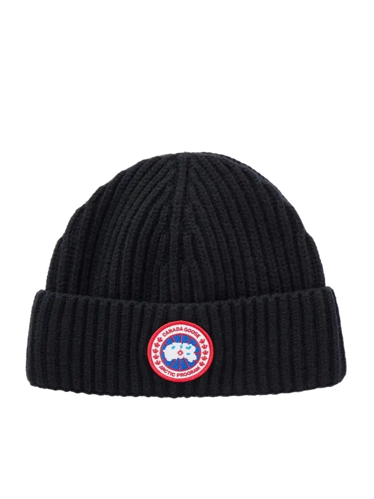 Logo-Appliquéd Ribbed Wool and Cashmere-Blend Beanie - Men