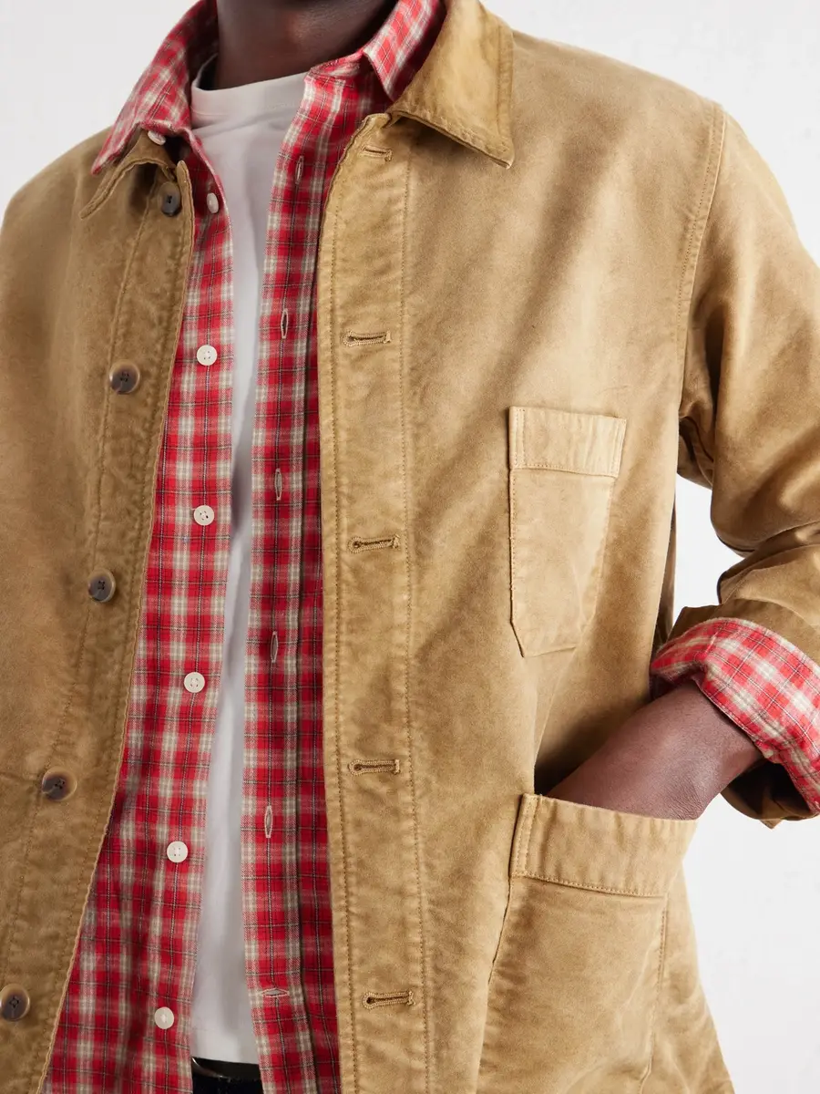 NN07 Deon 5465 Checked Organic Cotton-Flannel Shirt - Men | Thumbnail 5
