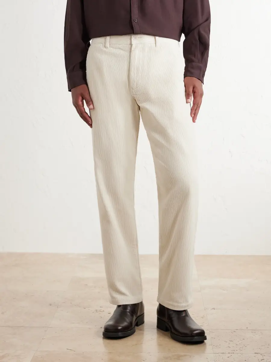 NN07 Aden 50004 Straight-Leg Organic Cotton-Corduroy Trousers - Men | Thumbnail 3