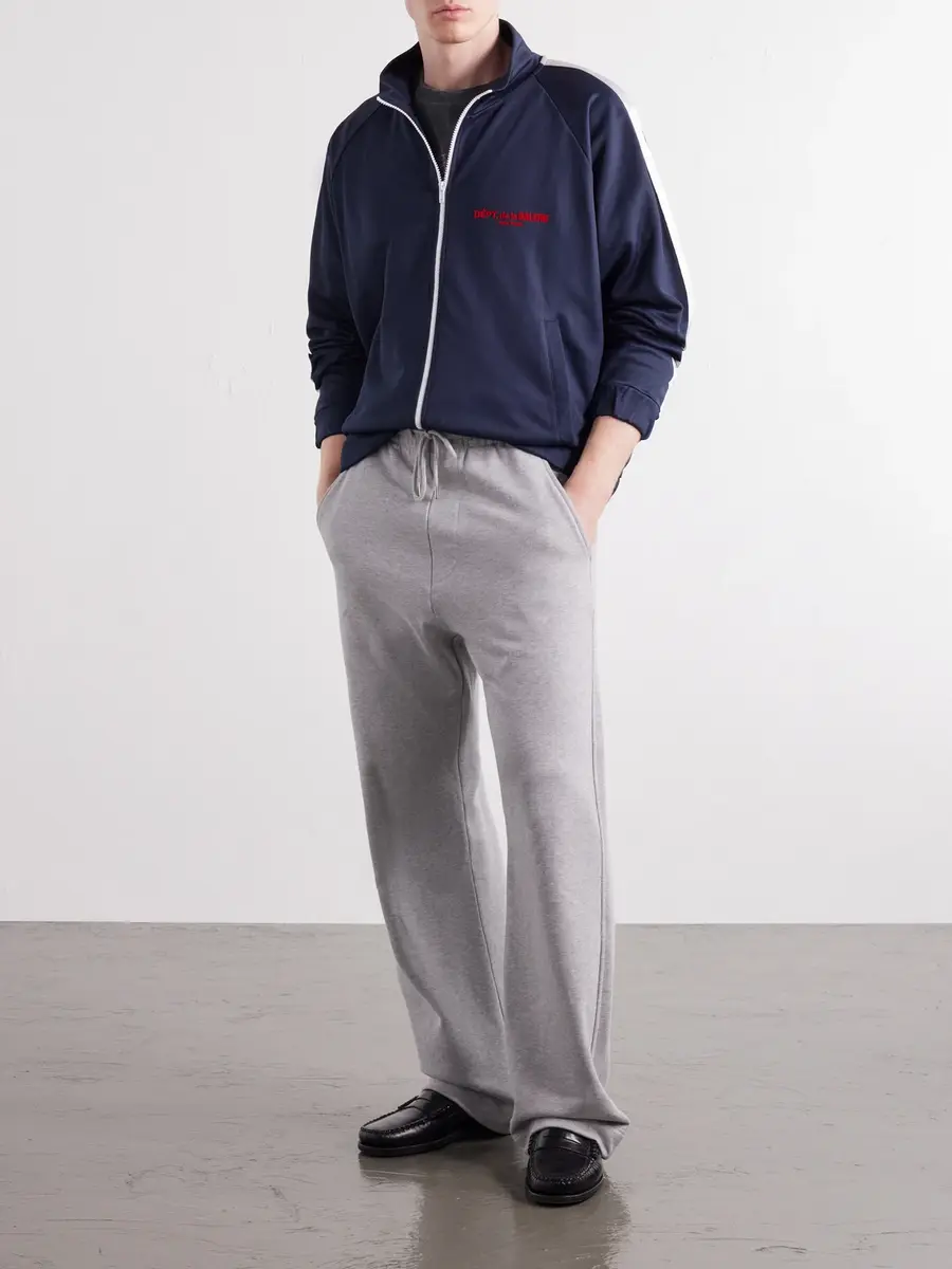 Gallery Dept. Logo-Appliquéd Jersey Track Jacket - Men | Thumbnail 2 Gallery Dept. Logo-Appliquéd Jersey Track Jacket - Men | Thumbnail 2