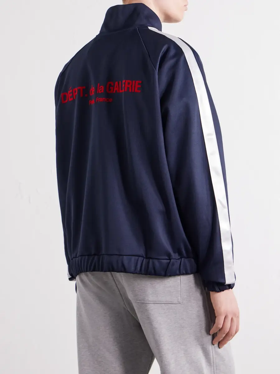Gallery Dept. Logo-Appliquéd Jersey Track Jacket - Men | Thumbnail 4 Gallery Dept. Logo-Appliquéd Jersey Track Jacket - Men | Thumbnail 4