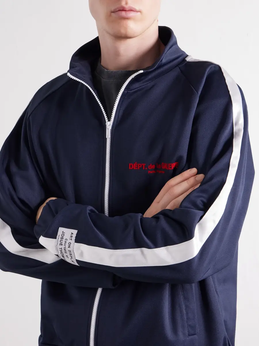 Gallery Dept. Logo-Appliquéd Jersey Track Jacket - Men | Thumbnail 5 Gallery Dept. Logo-Appliquéd Jersey Track Jacket - Men | Thumbnail 5