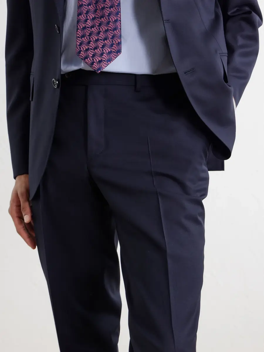 Canali Straight-Leg Wool-Blend Twill Trousers - Men | Thumbnail 5 Canali Straight-Leg Wool-Blend Twill Trousers - Men | Thumbnail 5