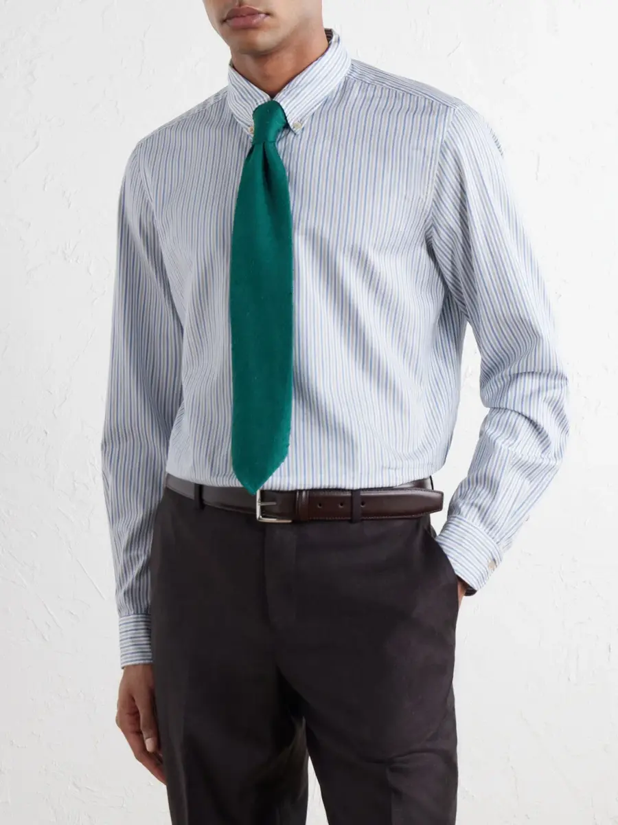 Boglioli Button-Down Collar Striped Cotton Shirt - Men | Thumbnail 3 Boglioli Button-Down Collar Striped Cotton Shirt - Men | Thumbnail 3