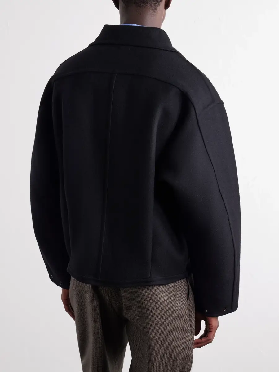 YOKE Wool and Cashmere-Blend Felt Blouson Jacket - Men | Thumbnail 4 YOKE Wool and Cashmere-Blend Felt Blouson Jacket - Men | Thumbnail 4