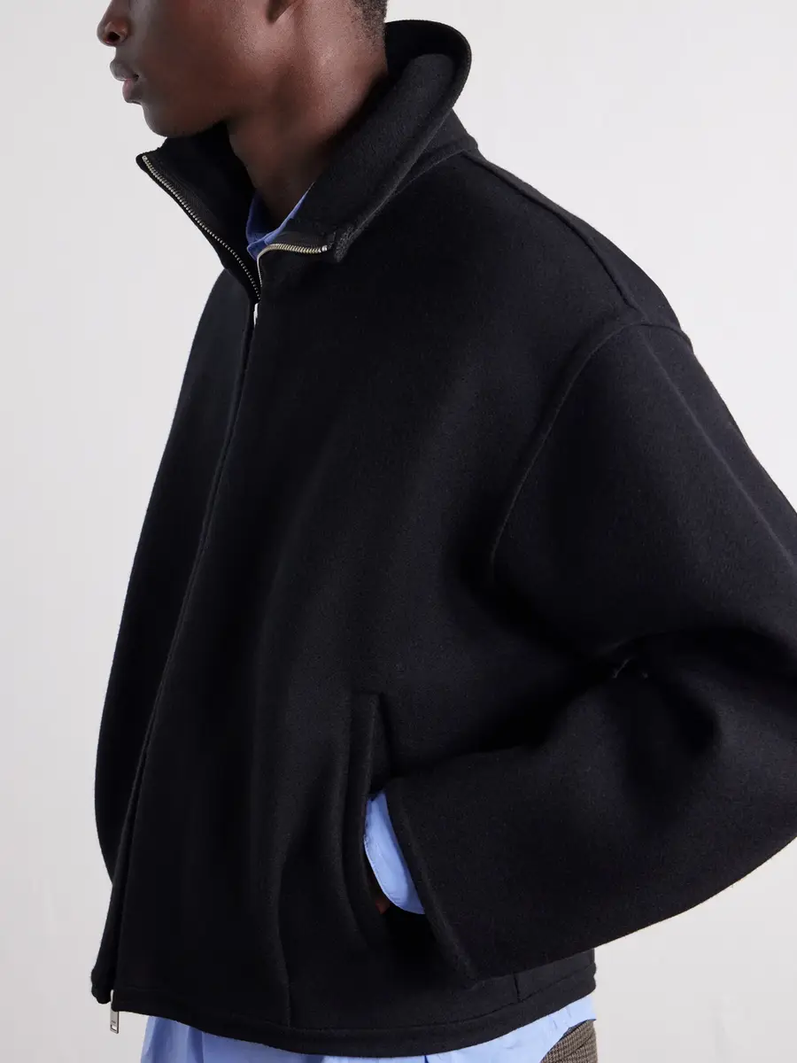 YOKE Wool and Cashmere-Blend Felt Blouson Jacket - Men | Thumbnail 5 YOKE Wool and Cashmere-Blend Felt Blouson Jacket - Men | Thumbnail 5