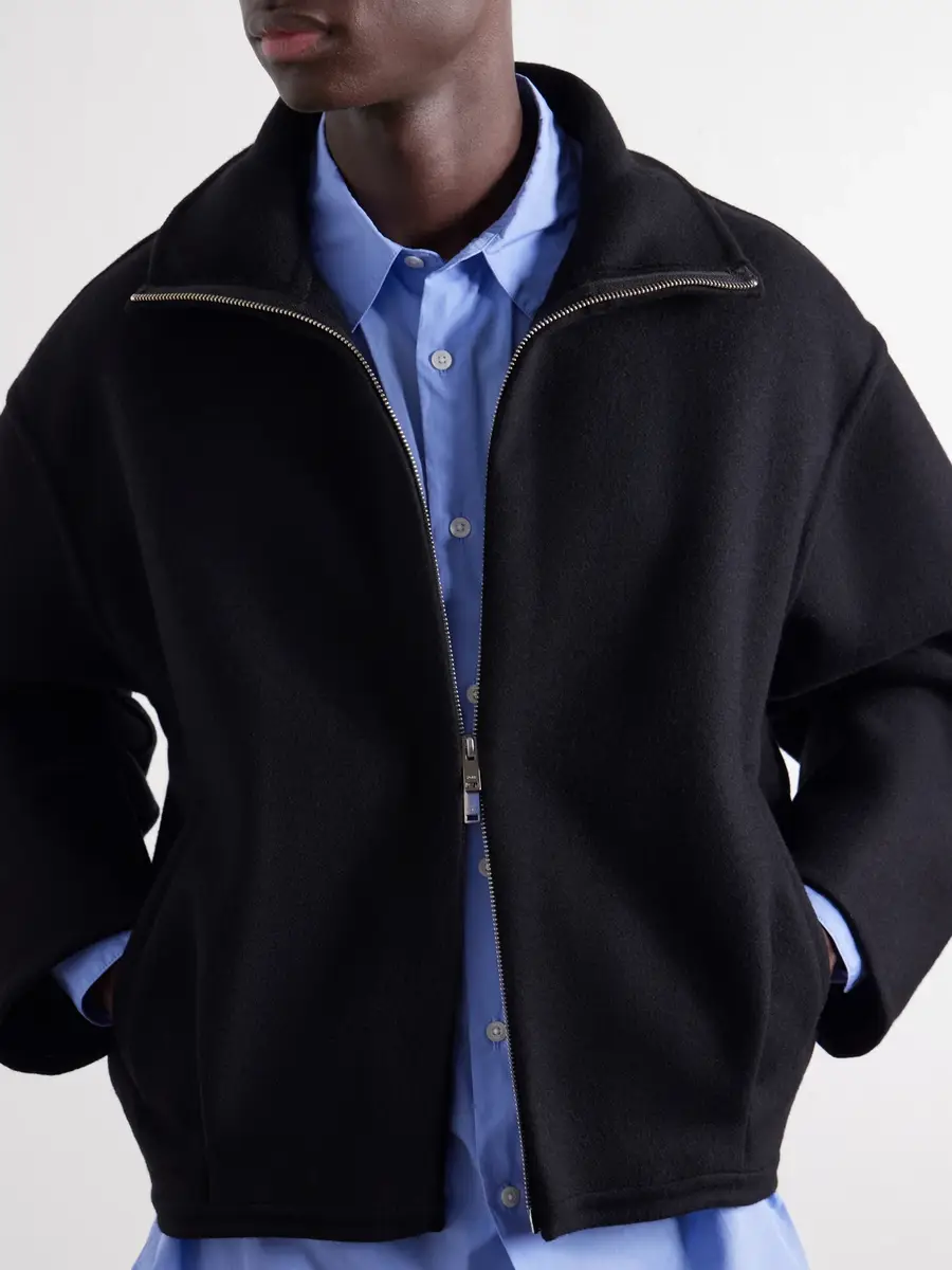 YOKE Wool and Cashmere-Blend Felt Blouson Jacket - Men | Thumbnail 6 YOKE Wool and Cashmere-Blend Felt Blouson Jacket - Men | Thumbnail 6