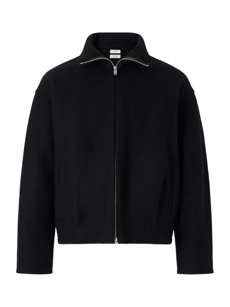 Wool and Cashmere-Blend Felt Blouson Jacket - Men Wool and Cashmere-Blend Felt Blouson Jacket - Men