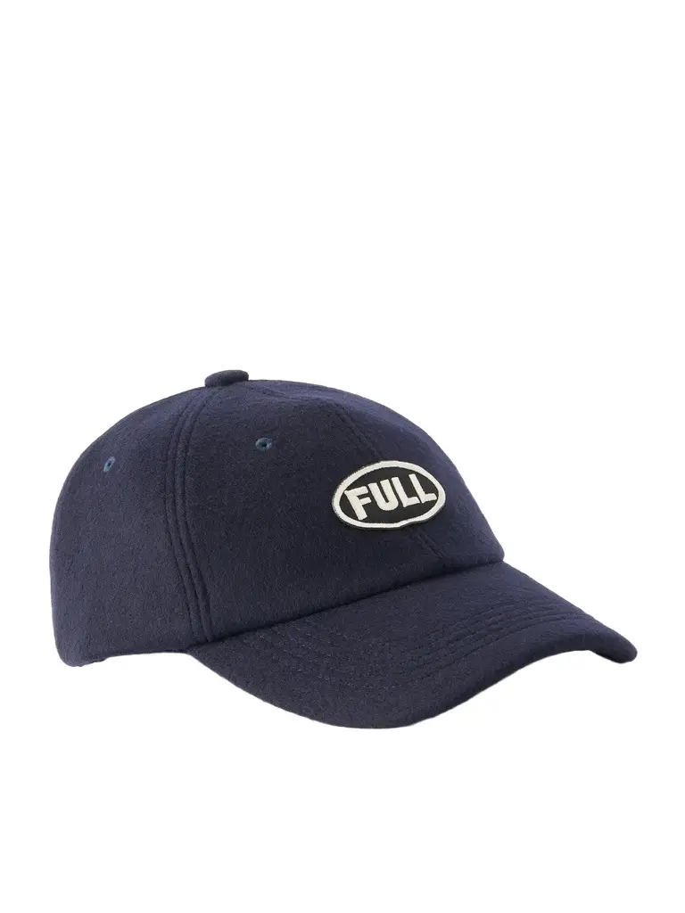 FULLCOUNT Logo-Appliquéd Wool-Blend Cap - Men