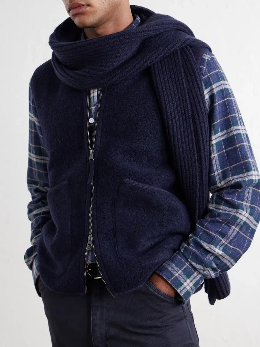 PIACENZA 1733 Cashmere Scarf - Men | Thumbnail 3 PIACENZA 1733 Cashmere Scarf - Men | Thumbnail 3