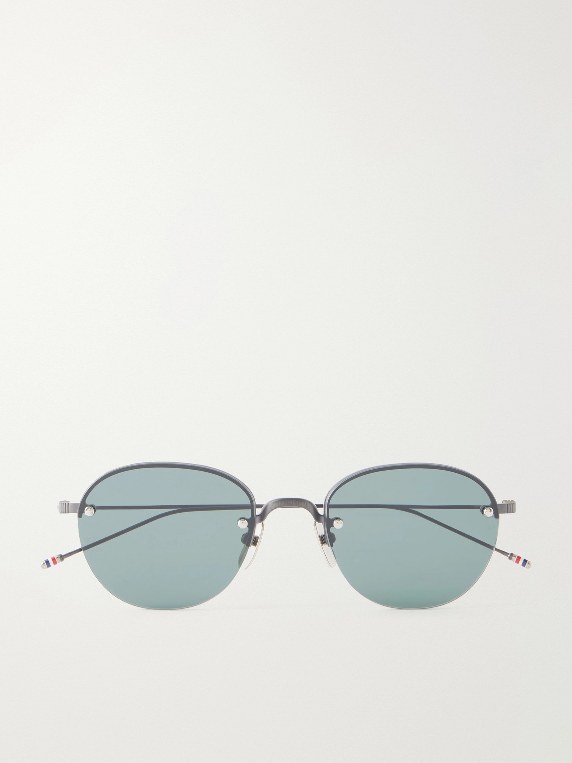 Thom Browne Round-Frame Titanium Sunglasses - Men