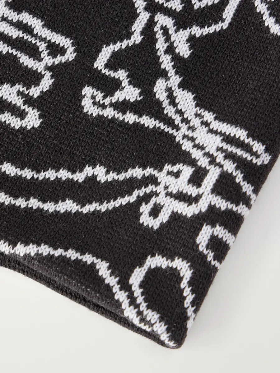 Blue Blue Japan Cloud Sea Jacquard Beanie - Men | Thumbnail 4 Blue Blue Japan Cloud Sea Jacquard Beanie - Men | Thumbnail 4