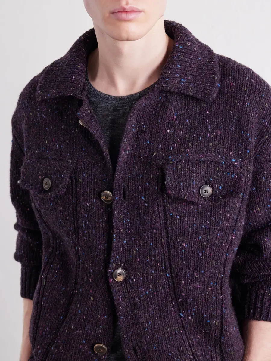 A Kind Of Guise Torro Flecked-Wool Cardigan - Men | Thumbnail 5 A Kind Of Guise Torro Flecked-Wool Cardigan - Men | Thumbnail 5