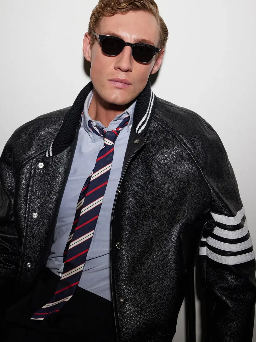 Thom Browne D-Frame Tortoiseshell Acetate and Gold-Plated Titanium Sunglasses - Men | Thumbnail 5