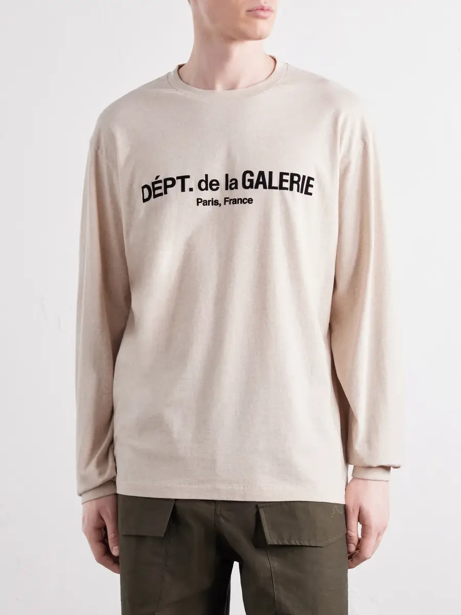 Gallery Dept. Logo-Appliquéd Cotton-Jersey T-Shirt - Men | Thumbnail 3 Gallery Dept. Logo-Appliquéd Cotton-Jersey T-Shirt - Men | Thumbnail 3