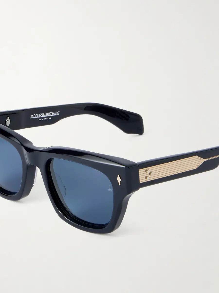 Jacques Marie Mage Dealan 53 Square-Frame Acetate Sunglasses - Men | Thumbnail 3