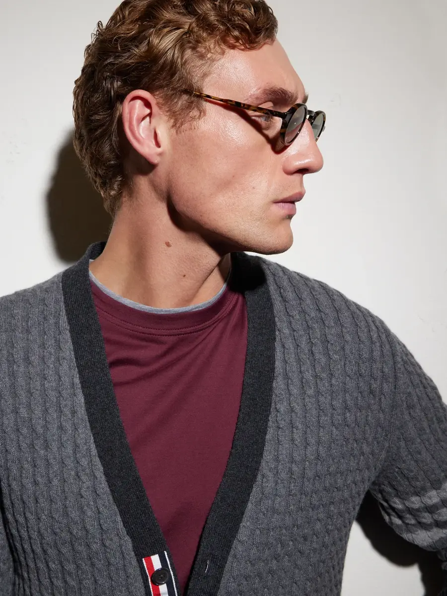 Thom Browne Round-Frame Tortoiseshell Acetate Sunglasses - Men | Thumbnail 2 Thom Browne Round-Frame Tortoiseshell Acetate Sunglasses - Men | Thumbnail 2