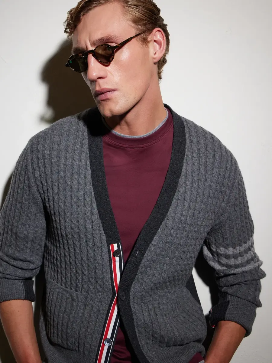 Thom Browne Round-Frame Tortoiseshell Acetate Sunglasses - Men | Thumbnail 5 Thom Browne Round-Frame Tortoiseshell Acetate Sunglasses - Men | Thumbnail 5